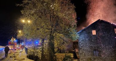 Eymoutiers : un incendie ravage une ancienne colonie de vacances, émouvant la jeunesse locale