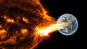 Une tempête solaire "cannibale" retarde le lancement d'une fusée vers Mars.