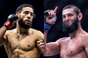 Nassourdine Imavov et Khamzat Chimaev s'affrontent pour le titre des poids moyens à l'UFC