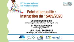 5e Journée des Antibio-Référents : Actualités du 15/05/2020