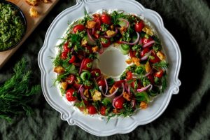 Vide-frigo écono : couronne festive pour un apéro réussi