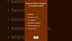 6 Aliments pour Améliorer la Circulation et Éclat