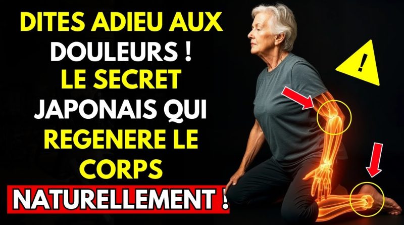 6 Mouvements Japonais pour Soulager vos Articulations Après 60 Ans