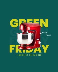 6.1K views | 🖤 Black Friday vs Green Friday 💚 Cette année, on change nos habitudes. Un achat en seconde main, c’est moins de déchets, moins de CO₂, et plus de sens. Réparer, réutiliser, ou simplement renoncer à ce dont on n’a pas besoin : la vraie bonne affaire, c’est celle qui dure 👉 Un like 💚 si vous aussi, vous choisissez la durabilité ! #GreenFriday #ConsommerMieux #SecondeMain #AchatResponsable | Syvadec