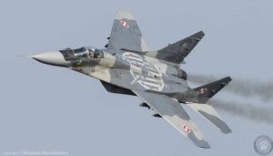 Des chasseurs polonais interceptent un avion de reconnaissance russe au-dessus de la mer Baltique.