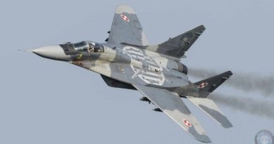 Des chasseurs polonais interceptent un avion de reconnaissance russe au-dessus de la mer Baltique.