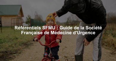 Référentiels SFMU : Guide de la Société Française de Médecine d'Urgence