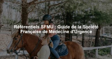 Référentiels SFMU : Guide de la Société Française de Médecine d'Urgence