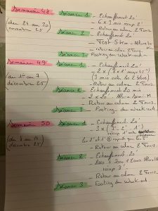 Plan d'entraînement S48 à S50 : Optimisez votre progression sportive