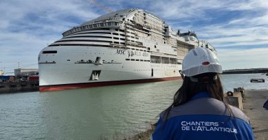 15 millions d'heures de travail : quatre commandes MSC en 2025 pour les chantiers de Saint-Nazaire