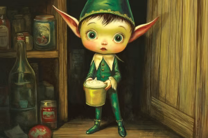 Benjamin Lacombe et Sébastien Perez dévoilent un album sur 'L’Enfance du Père Noël'