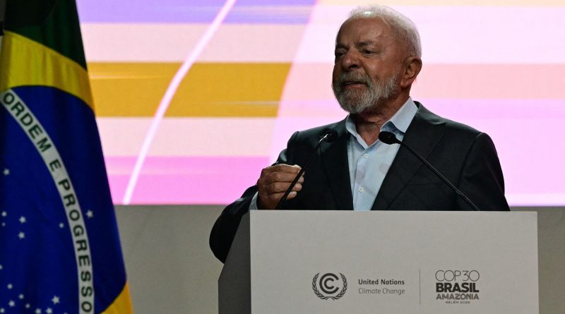 COP30 au Brésil : Lula appelle à contrer les négationnistes lors de la conférence climatique.