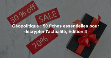 Géopolitique : 50 fiches essentielles pour décrypter l'actualité, Édition 3