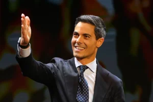 Rob Jetten, centriste, annonce sa victoire électorale aux Pays-Bas