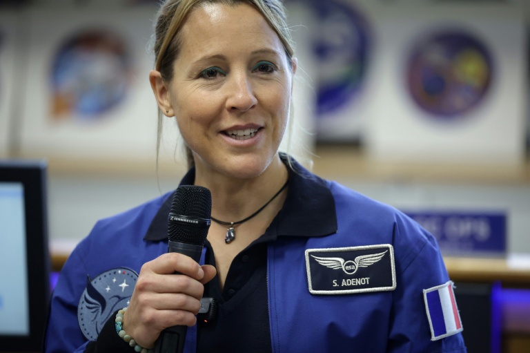 Sophie Adenot, le 24 novembre 2025 à Toulouse (AFP - Valentine CHAPUIS)