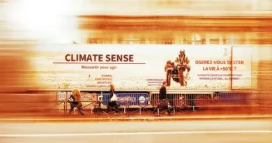 A Genève, une exposition permet de ressentir les effets d'un climat à 50 degrés | RTS