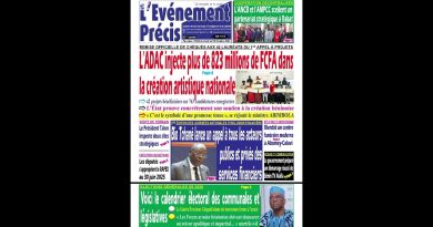 À NE PAS MANQUER : LA UNE DU VENDREDI 10 OCTOBRE 2025