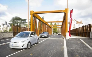 À Tassin, le pont Honoré Esplette retrouve ses usagers - Lyon Capitale