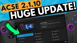 ACSE 2.1.10 : Une mise à jour majeure pour ROG Ally/Ally X !