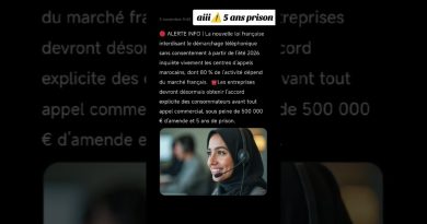 🔴 ALERTE | Nouvelle loi française contre le démarchage téléphonique