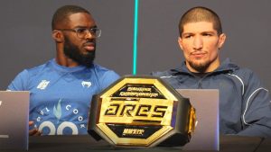 ARES 35 : Baki affronte Jordan Zébo en conférence de presse