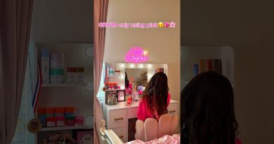 ASMR : Routine Beauté Rose 💗🤭 #asmr #grwm #soin #maquillage