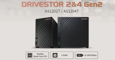 Asustor AS1202T et AS1204T : NAS 2,5 GbE avec décodage 4K en entrée de gamme
