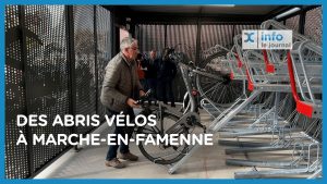 Abris vélos sécurisés et gratuits à Marche-en-Famenne