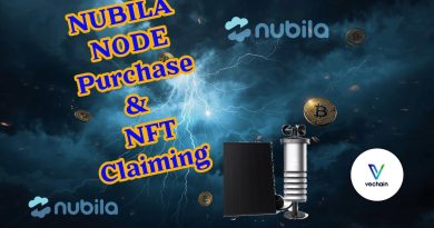 Achat de Nubila Node et Réclamation NFT sur le Dashboard