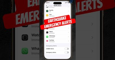 Activez les alertes d'urgence et de tremblement de terre sur iPhone