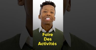 Activités : la traduction de 'to make activity' est erronée