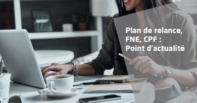 Actualités : Plan de relance, FNE et CPF