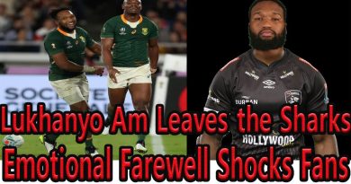 Adieu Sharks : Lukhanyo Am s'engage audacieusement au Japon