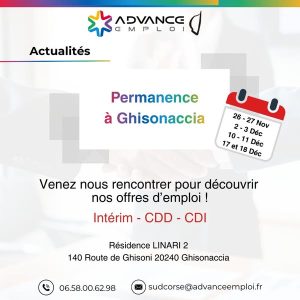 Advance Emploi Corse