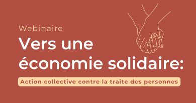Agir ensemble pour une économie solidaire contre la traite