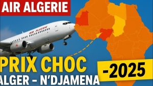 Air Algérie : tarifs du vol Alger–N'Djamena révélés