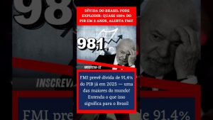 🚨 Alerte FMI : La dette du Brésil frôle 100% du PIB en 5 ans ! 💣