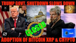 Alerte : La fermeture du gouvernement ralentit l'adoption de Bitcoin et XRP !