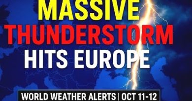 Alerte Météo Europe : Orages Violents et Pluies Intenses | 11-12 Oct 2025