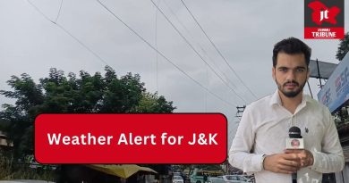 Alerte Météo pour le Jammu-et-Cachemire