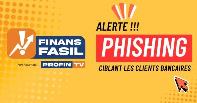 Alerte de phishing visant les clients de Finans Fasil