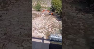 Aménagement du río Martín à Alcaine en 2025