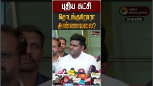 Annamalai lance-t-il un nouveau parti ? | BJP