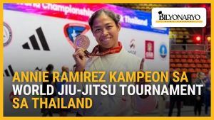 Annie Ramirez remporte le tournoi mondial de Jiu-Jitsu en Thaïlande