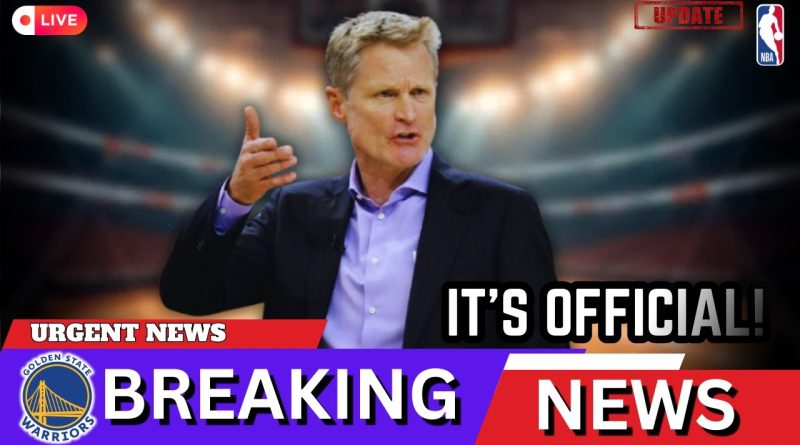 Annonce choc des Golden State Warriors ! 😳