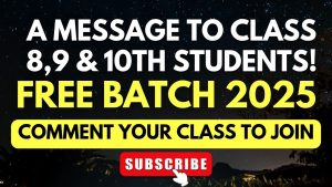 Annonce de cours gratuits en Maths et Sciences pour 8-10