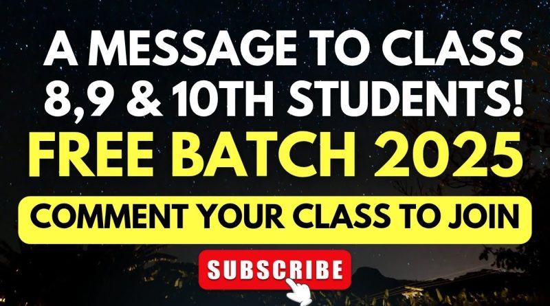 Annonce de cours gratuits en Maths et Sciences pour 8-10