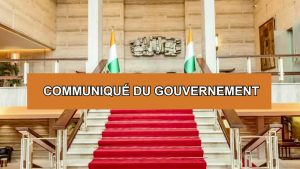 Annonce officielle du Gouvernement ivoirien - 20 Octobre 2025