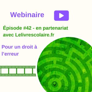 Webinaire : Droit à l'erreur - Les Cahiers pédagogiques expliquent ses enjeux