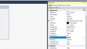Application Windows en C# pour afficher le salaire d'un employé